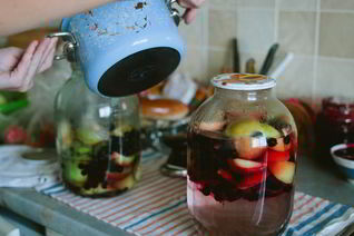 Компот из черемухи