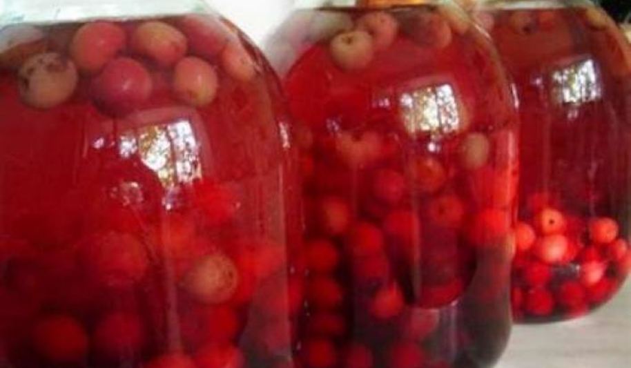 Рецепт компот из черешни на зиму