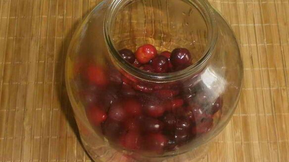ШАГ 4. компот из черешни на зиму