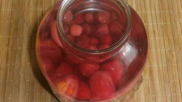 ШАГ 5. компот из черешни на зиму