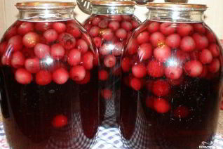 Компот из черешни с косточками на зиму