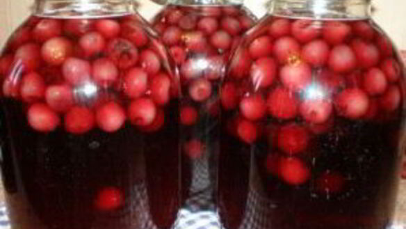 ШАГ 3. компот из черешни с косточками на зиму