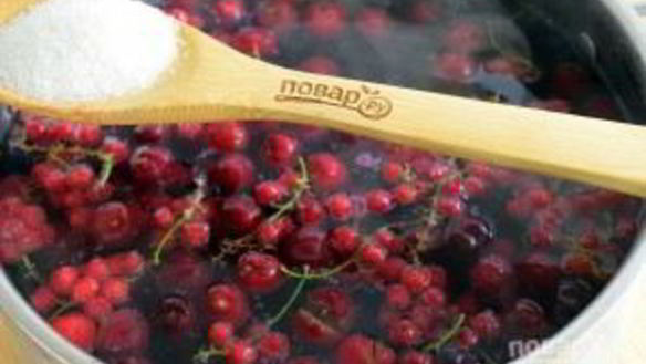 ШАГ 3. компот из черешни