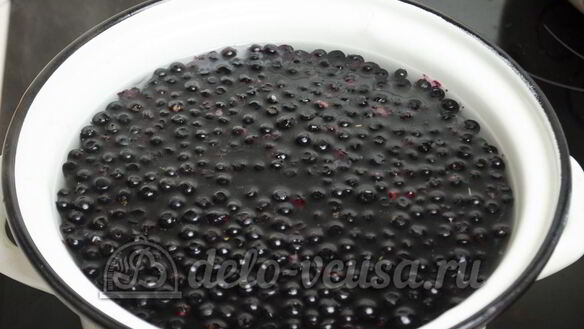 ШАГ 2. компот из черники