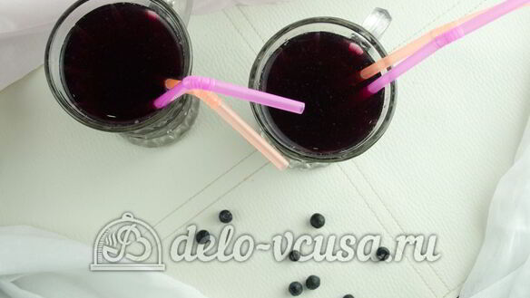 ШАГ 5. компот из черники