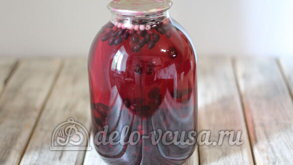 ШАГ 5. компот из черной смородины