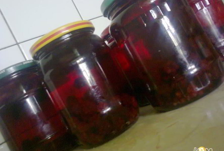 Компот из ежевики