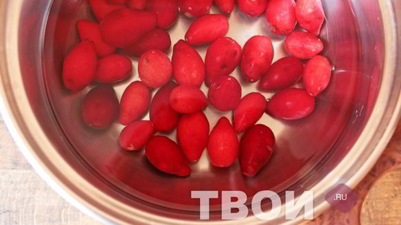 ШАГ 2. компот из кизила