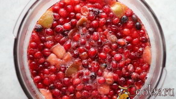 ШАГ 3. компот из клюквы на зиму