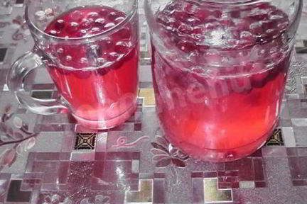 Компот из клюквы