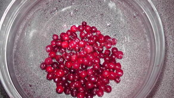 ШАГ 3. компот из клюквы