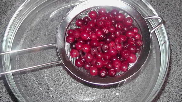 ШАГ 4. компот из клюквы