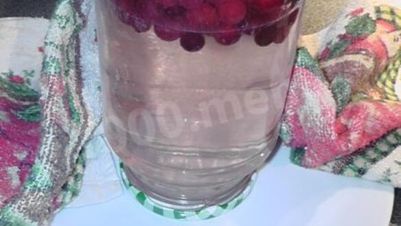 ШАГ 9. компот из клюквы