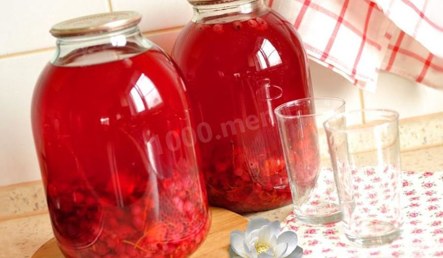 Рецепт компот из красной смородины с апельсином на зиму