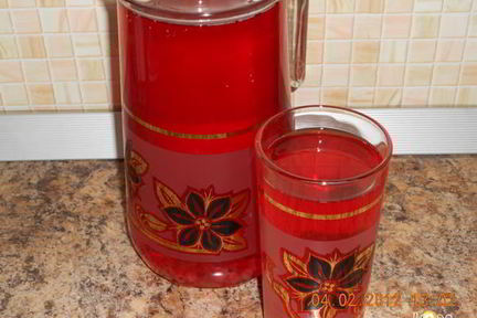 Компот из красной смородины