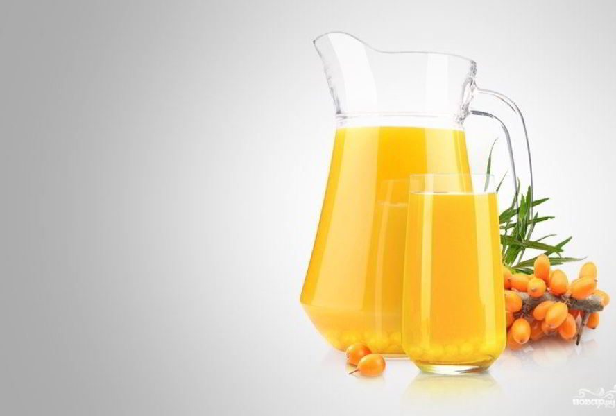 Компот из облепихи замороженной