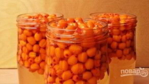 ШАГ 3. компот из облепихи