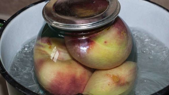 ШАГ 7. компот из персиков на зиму