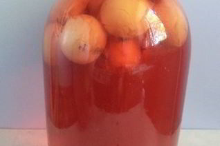 Компот из ранеток на зиму