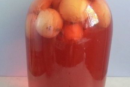 Компот из ранеток на зиму