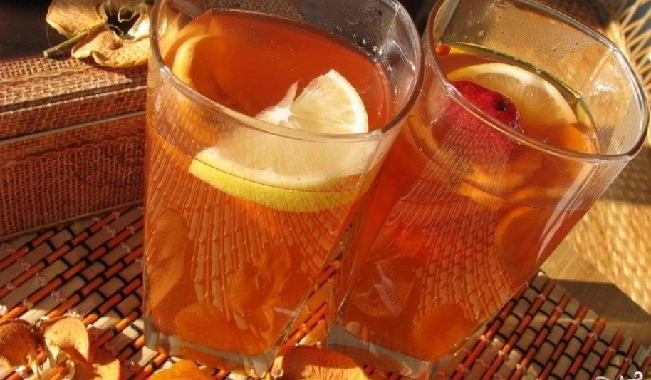 Рецепт компот из сухофруктов и ягод