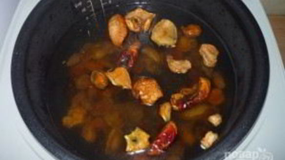 ШАГ 4. компот из сухофруктов в мультиварке панасоник