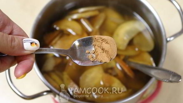 ШАГ 11. компот из сушеных яблок, изюма и кураги