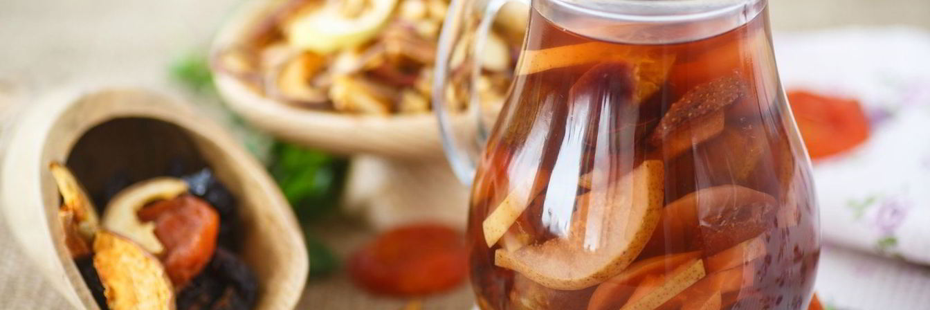 Компот из свежих сухофруктов