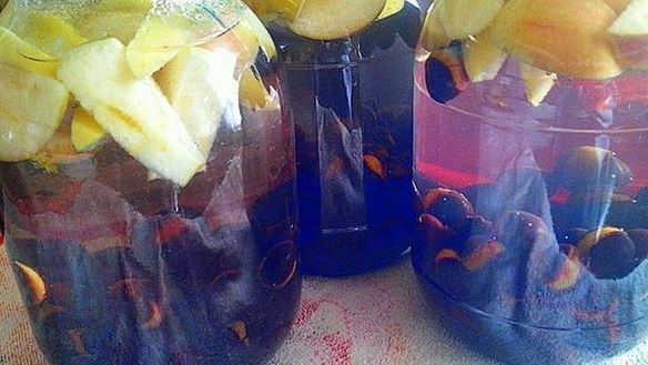 ШАГ 2. компот из терна и яблок