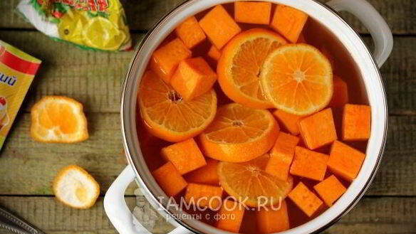 ШАГ 4. компот из тыквы