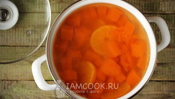 ШАГ 5. компот из тыквы