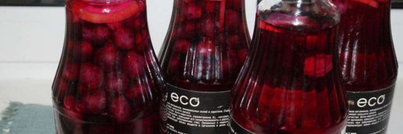 Компот из винограда на зиму