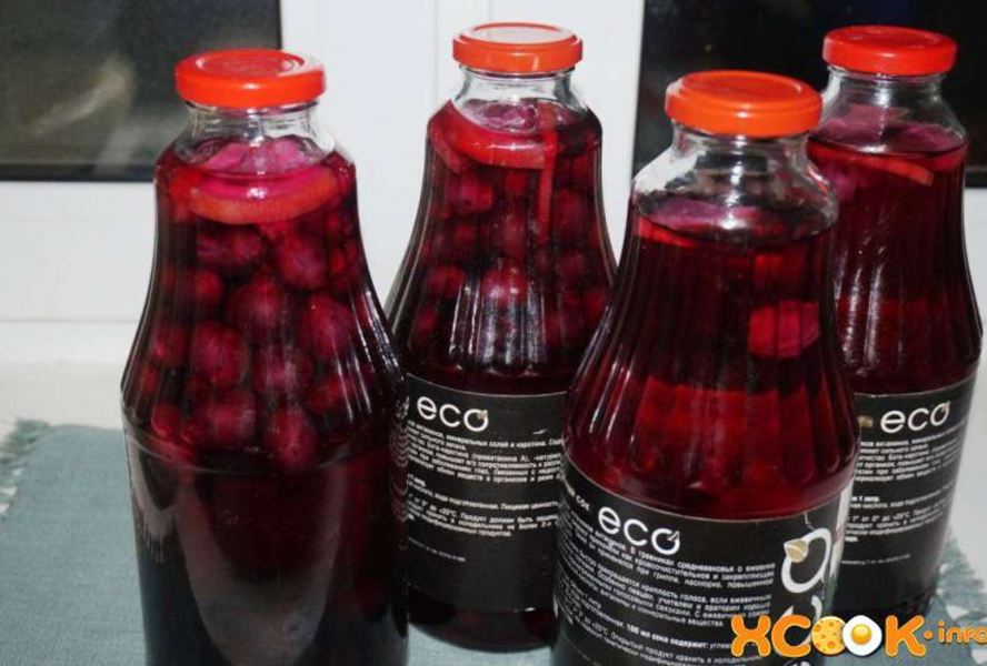 Компот из винограда на зиму