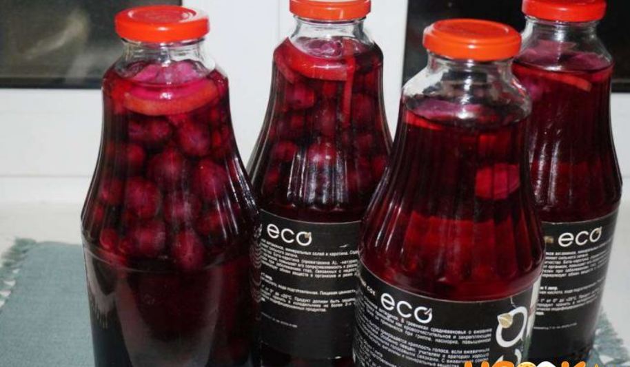 Рецепт компот из винограда на зиму