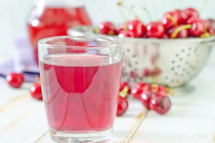 Компот из вишни без закатки