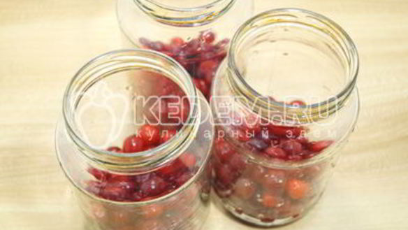 ШАГ 2. компот из вишни