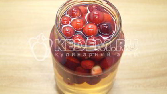 ШАГ 4. компот из вишни