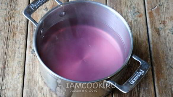 ШАГ 12. компот из яблок и вишни