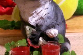 Компот из замороженной смородины и малины