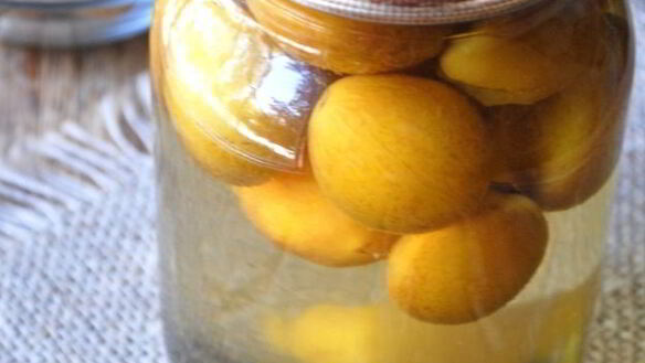 ШАГ 15. компот из желтой сливы на зиму