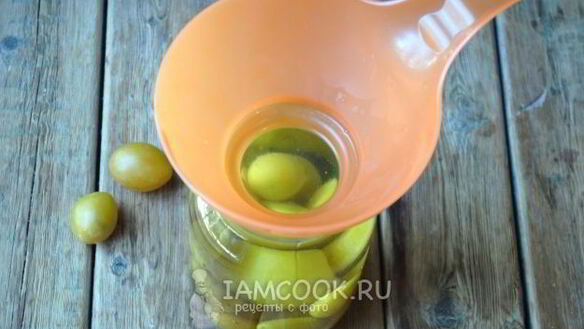 ШАГ 10. компот из желтой сливы на зиму