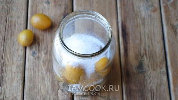 ШАГ 12. компот из желтой сливы на зиму