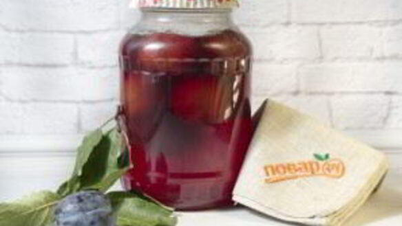 ШАГ 4. сливовый компот