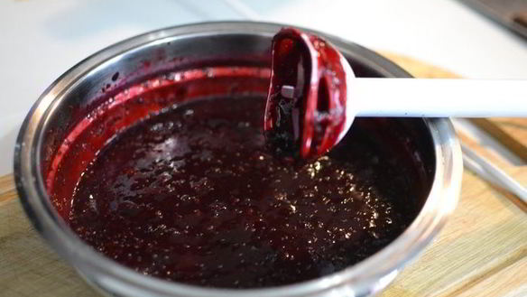 ШАГ 11. ванильный торт с ягодным компоте