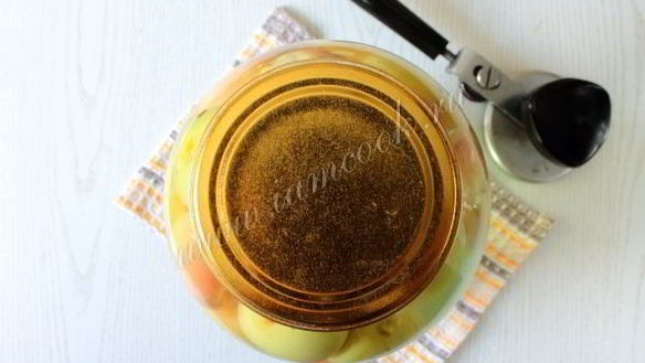 ШАГ 7. яблочный компот на зиму