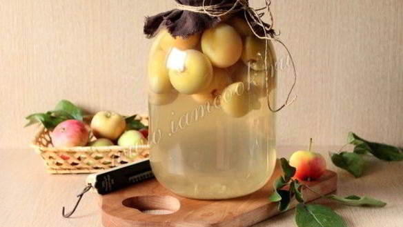 ШАГ 8. яблочный компот на зиму