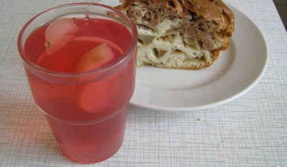 Рецепт яблочный компот