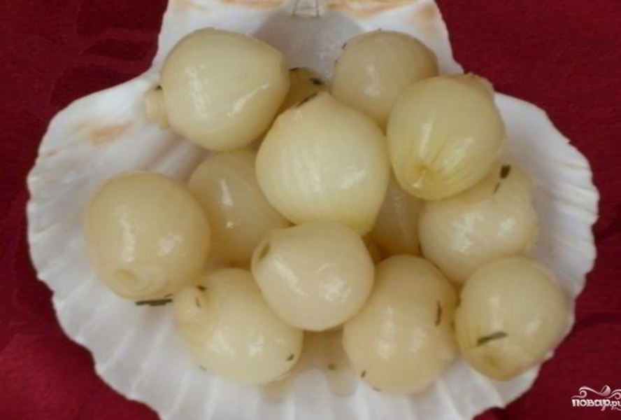 Консервированный лук на зиму