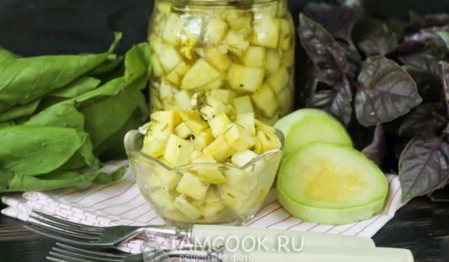 Рецепт консервированные кабачки