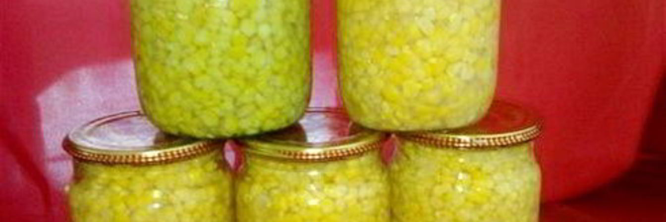 Кукуруза на зиму без стерилизации